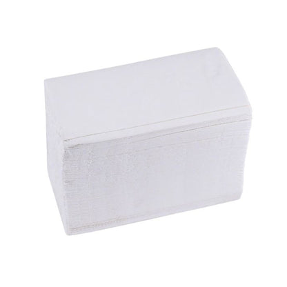 Right Choice® Paper Dinner Napkin 2-Ply 1/8 Fold, White, 13.9" x 16.3" (78000369)