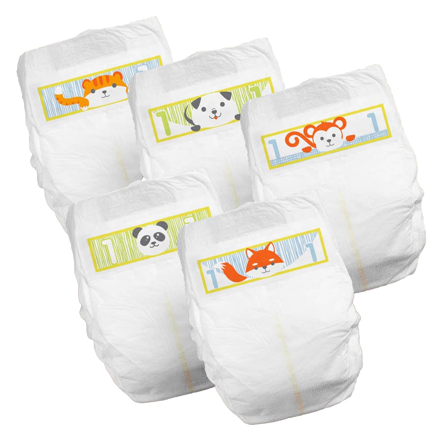 Cuties® Complete Care Unisex Baby Diaper Size 1 Disposable Heavy Absorbency (1206479_PK)