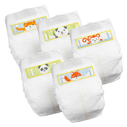 Cuties® Complete Care Unisex Baby Diaper Size 1 Disposable Heavy Absorbency (1206479_CS)