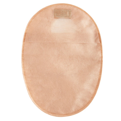 Natura® + Ostomy Pouch Two-Piece System 8 Inch Length Flat, Pre-Cut 2-3/4 Inch Stoma Closed End (1161000_BX)