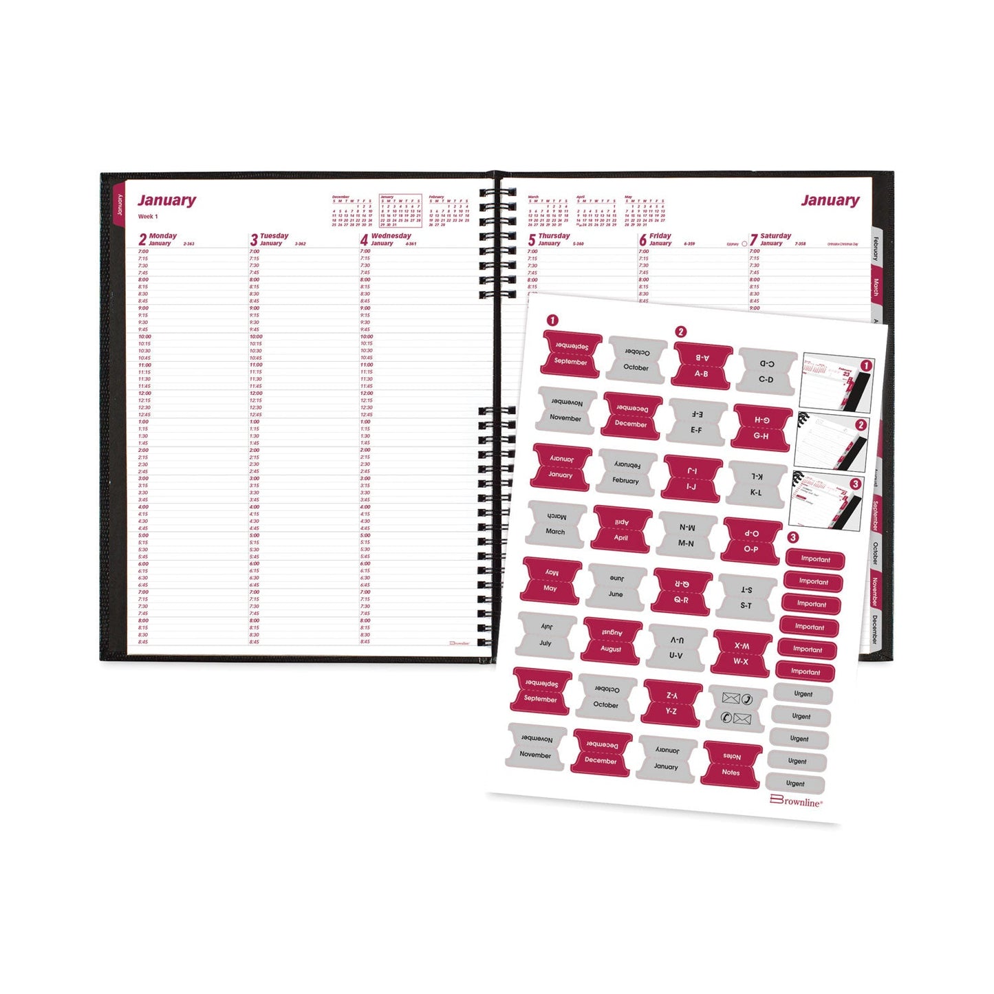 brownline-coilpro-weekly-appointment-book-in-columnar-format-num-redcb950cblk_3