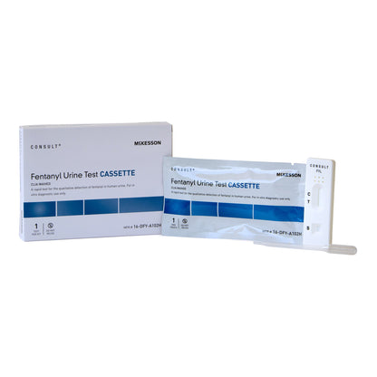 McKesson Consult™ Drugs of Abuse Test Kit Fentanyl (OTC Approved) 5 Tests CLIA Waived (1246106_CS)