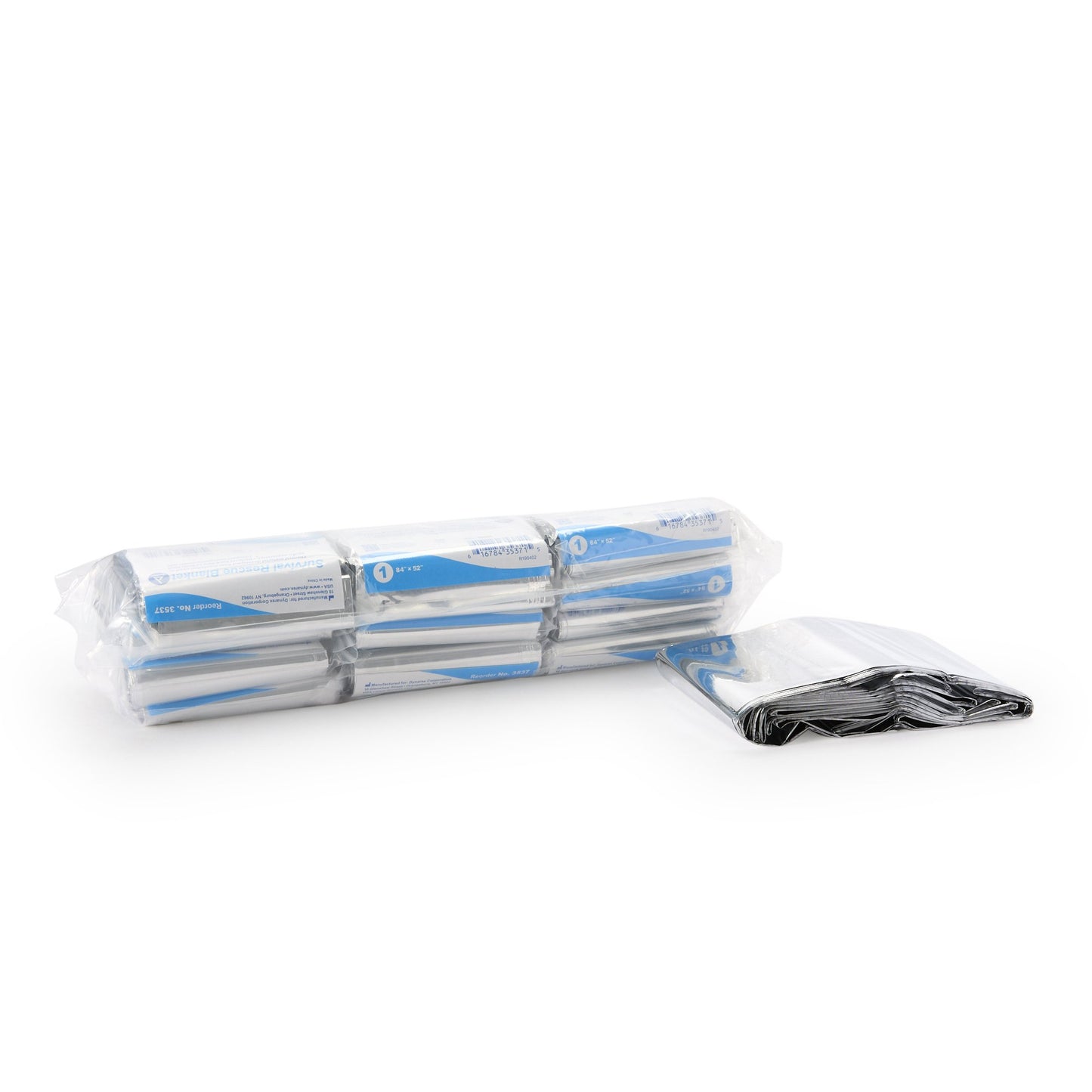 Dynarex Emergency Blanket 52 X 84 Inch Mylar (572224_CS)