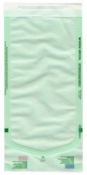 Steriking® Sterilization Pouch Ethylene Oxide (EO) Gas / Steam 5 X 10-1/2 Inch Transparent / White Self Seal Paper / Film (662845_BX)