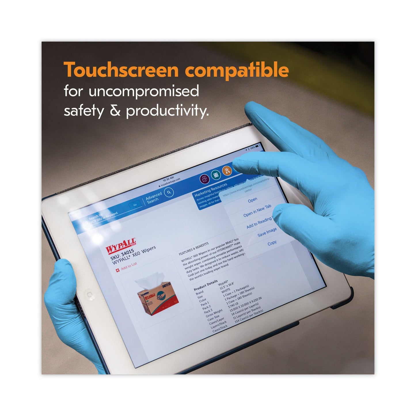 kleenguard™-g10-comfort-plus-blue-nitrile-gloves-powder-free-medium-4-mil-thick-9-5-long-light-blue-100-box-10-boxes-carton-ans54187ct_3