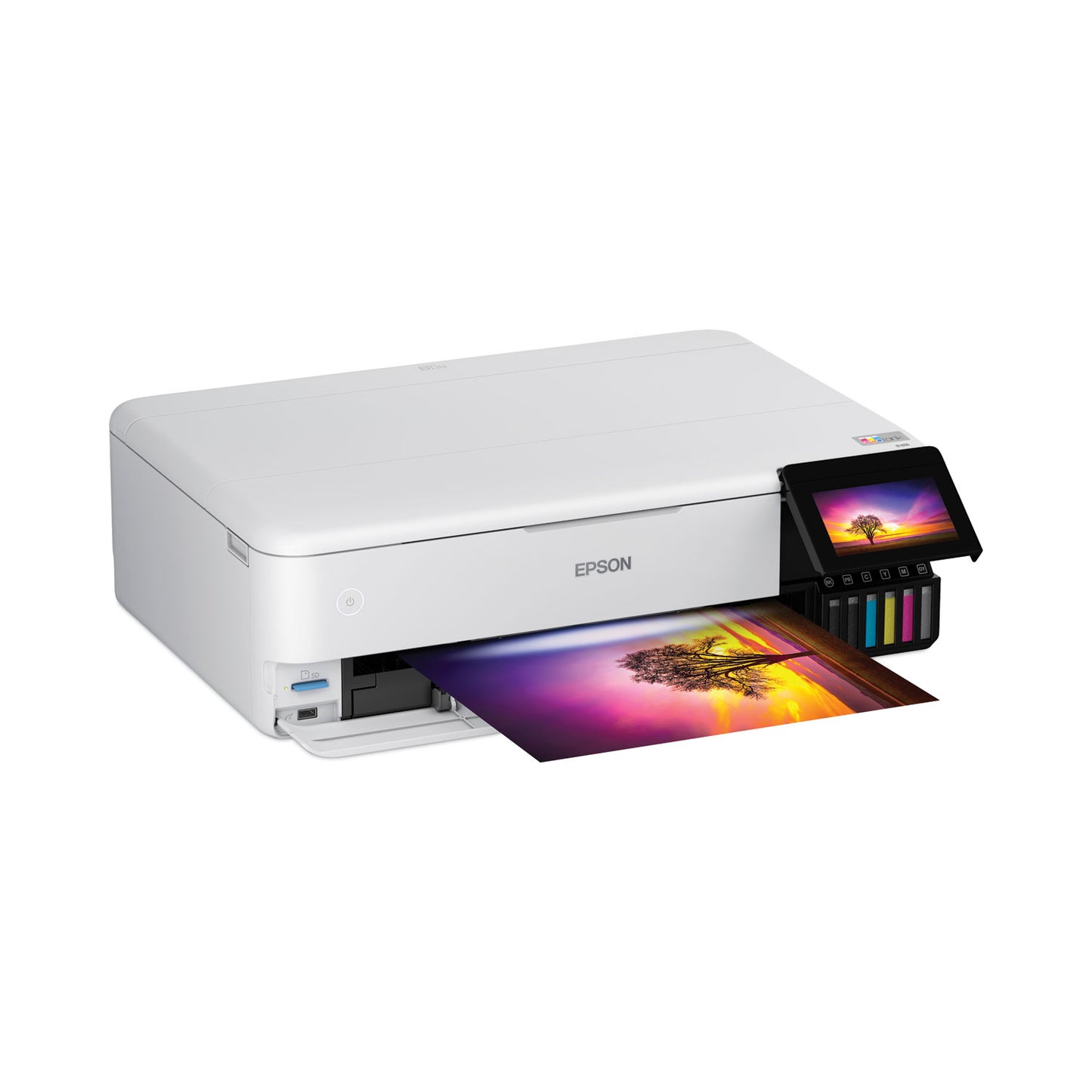 Epson® EcoTank Photo ET-8550 Special Edition All-in-One Supertank Printer, Copy/Print/Scan (EPSC11CJ21201C)