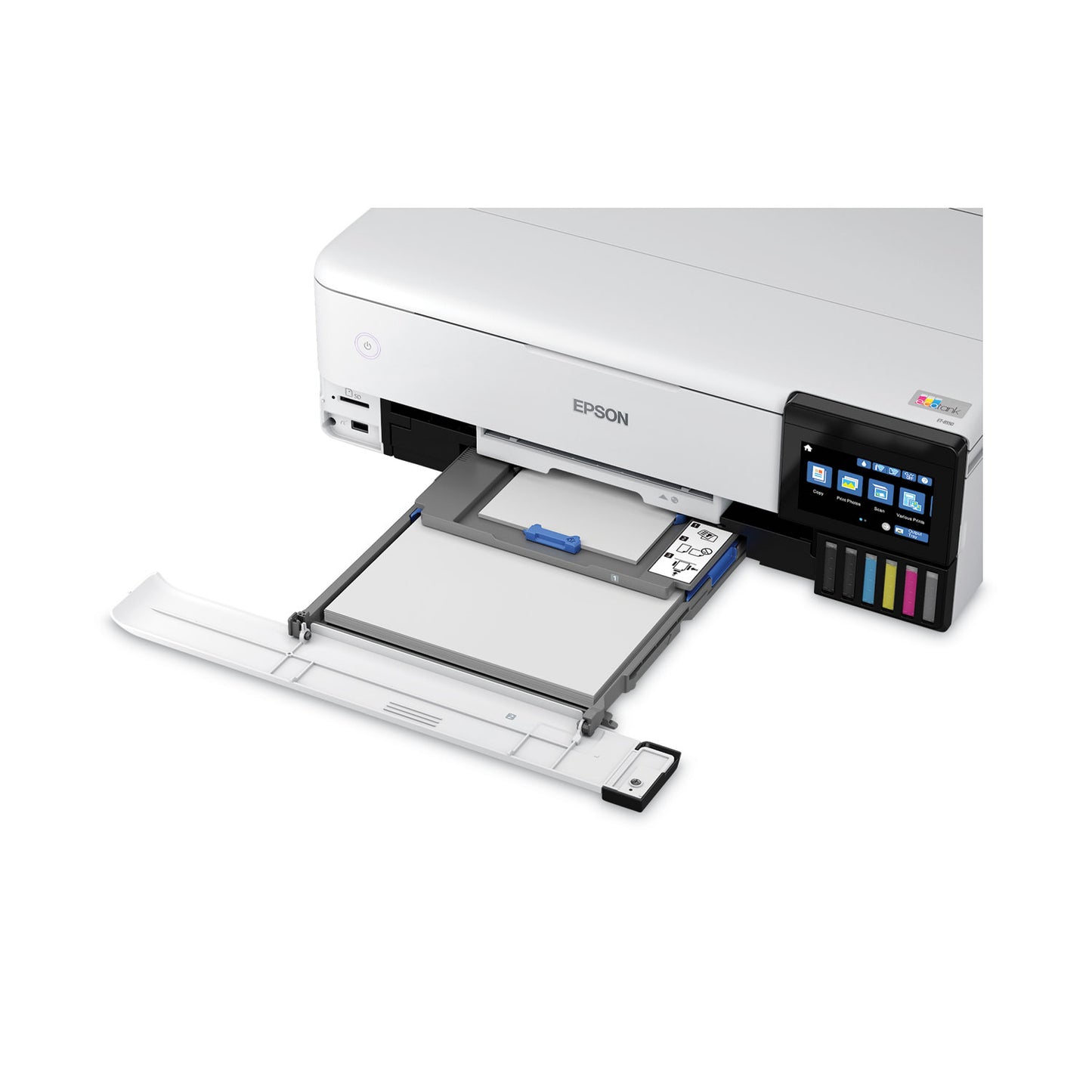 Epson® EcoTank Photo ET-8550 Special Edition All-in-One Supertank Printer, Copy/Print/Scan (EPSC11CJ21201C)
