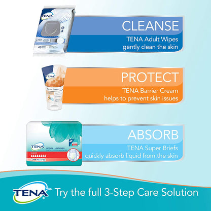 TENA ProSkin™ UltraFlush® Flushable Personal Wipe Soft Pack Scented 48 Count (931638_CS)