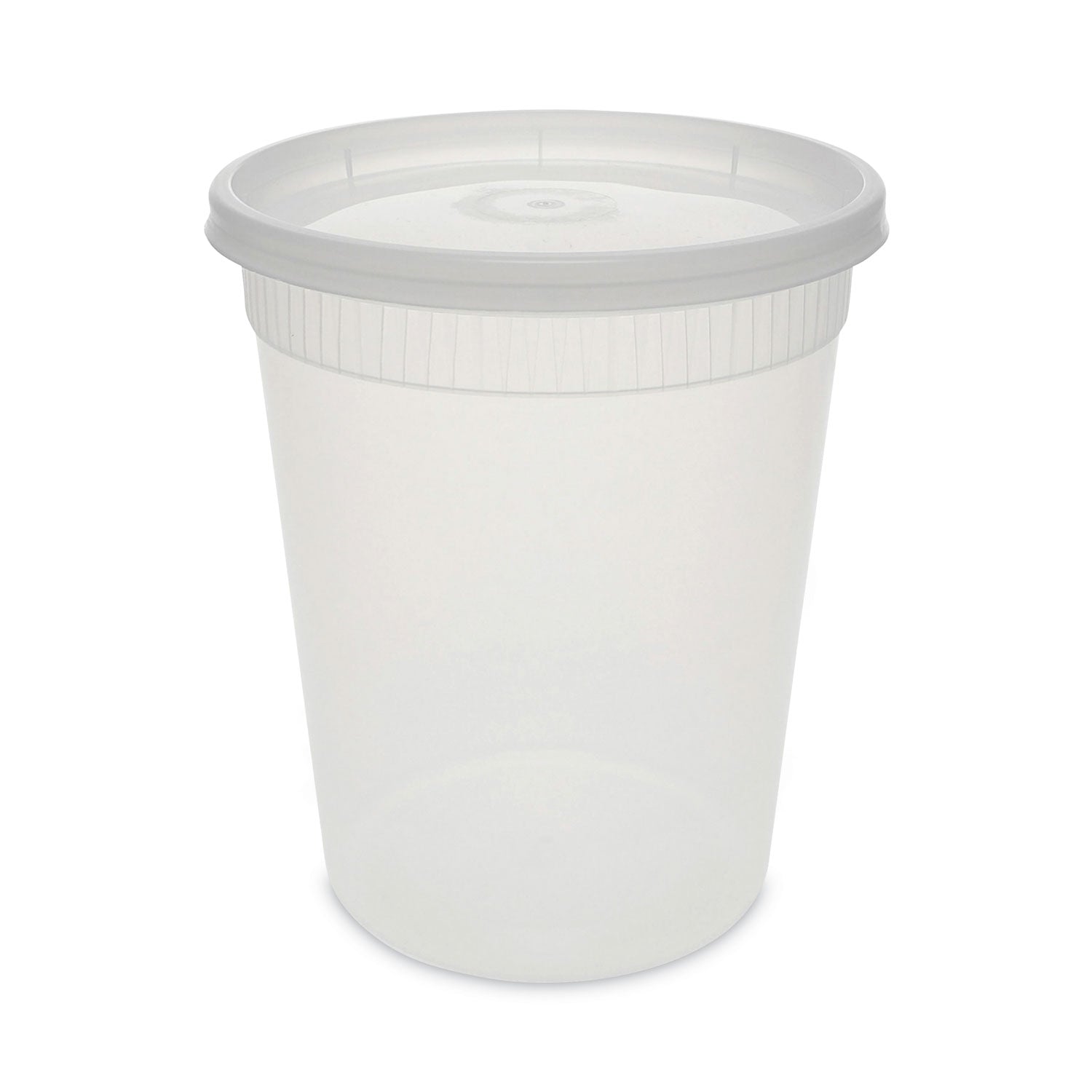 Pactiv Evergreen Newspring DELItainer Microwavable Container, 32 oz, 4 ...