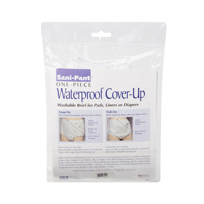 Sani-Pant™ Protective Underwear Unisex Nylon / Plastic Large Pull On Reusable (734978_EA)