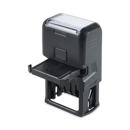Trodat® Printy Custom Self-Inking Dater, 1.63" x 1", Black/Blue/Red (USSE4750)