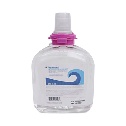 Boardwalk® Green Certified Foam Soap Refill, Unscented, 1,200 mL, 2/Carton (BWK42400)