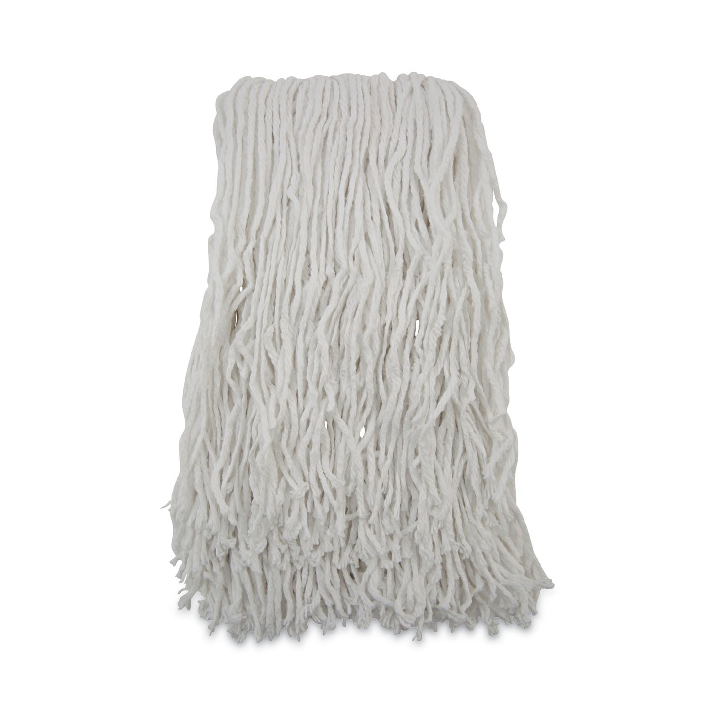 Boardwalk® Cut-End Wet Mop Heads, Rayon, White, 12/Carton (BWKRM03032S)