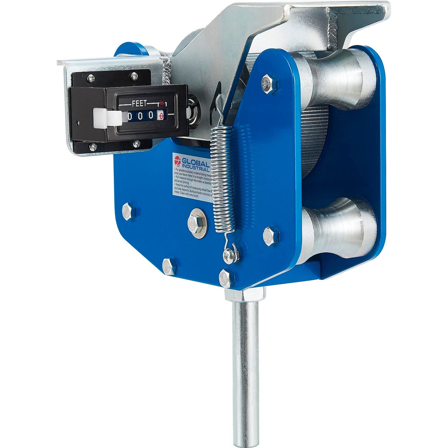 Global Industrial Heavy-Duty Wire Meter Counter, 1/16" - 2" Capacity (WB271291)