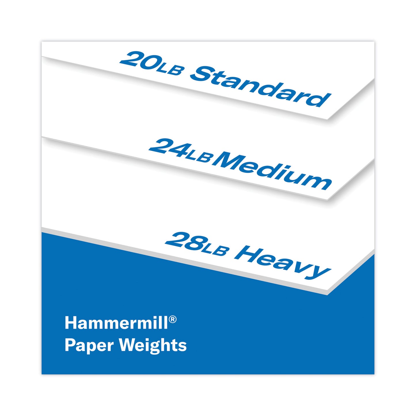 Hammermill® Copy Plus Print Paper, 92 Bright, 20 lb Bond Weight, 8.5 x 11, White, 500/Ream (HAM105007RM)