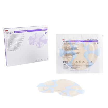 3M™ Tegaderm™ Foam Dressing 7-1/4 X 8-3/4 Inch With Border Film Backing Silicone Adhesive Large Sacral Sterile (1078889_BX)