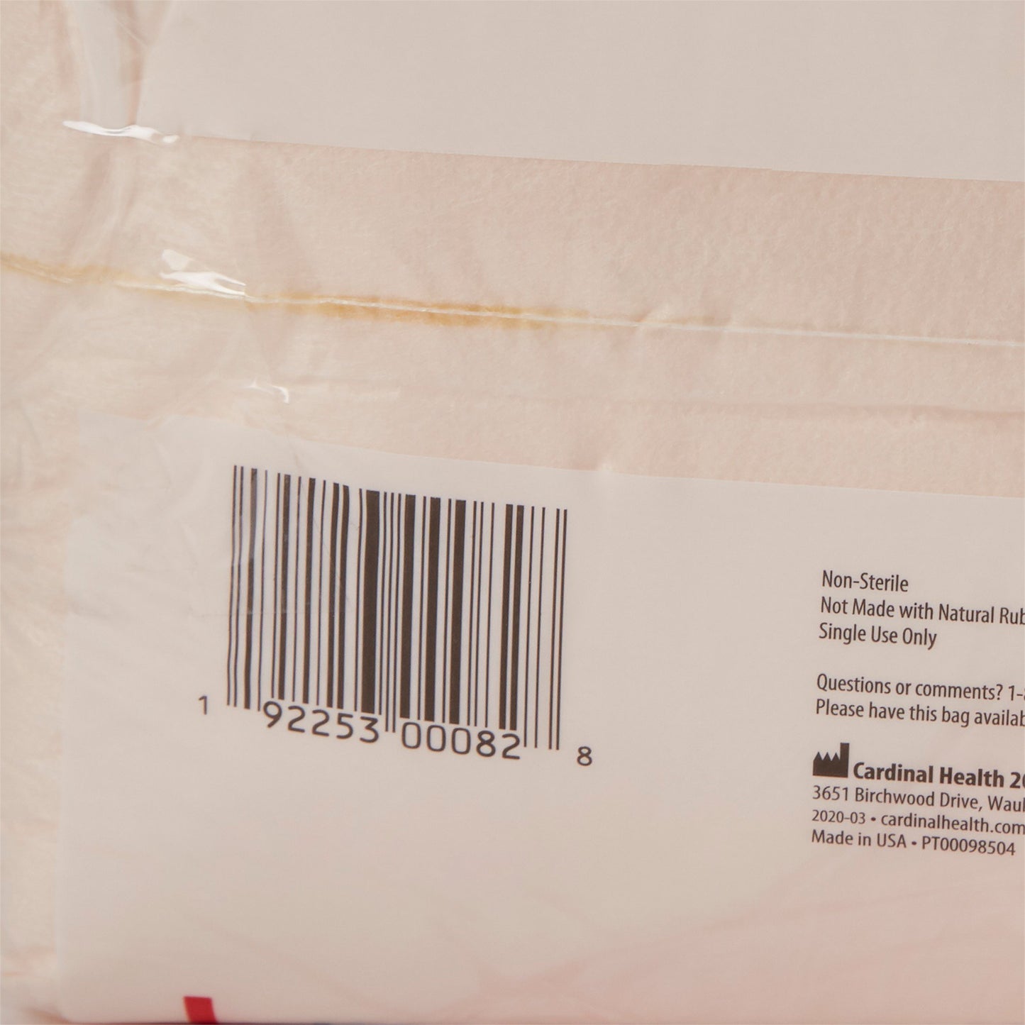Wings™ Plus Quilted Unisex Adult Incontinence Brief Small Disposable Heavy Absorbency (747160_CS)
