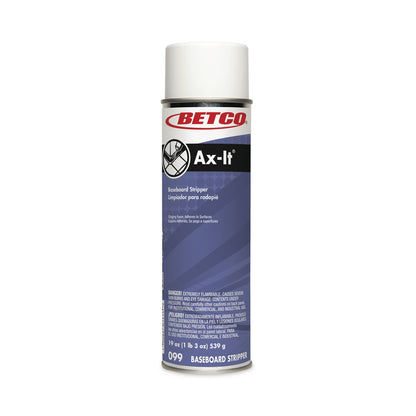 Betco® Ax-It Aerosol Baseboard Stripper, Sassafras Scent, 19 oz Aerosol Spray (BET992300)