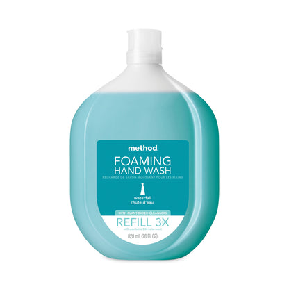 Method® Foaming Hand Soap Refill Bottle, Waterfall Scent, 28 oz (MTH377968)