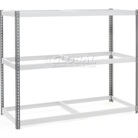 Global Industrial Angle Post, 5'H, Gray, Set of 4 (WB790CP101)