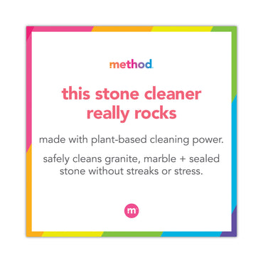 Method® Daily Granite Cleaner, Apple Orchard Scent, 28 oz Spray Bottle (MTH00065)
