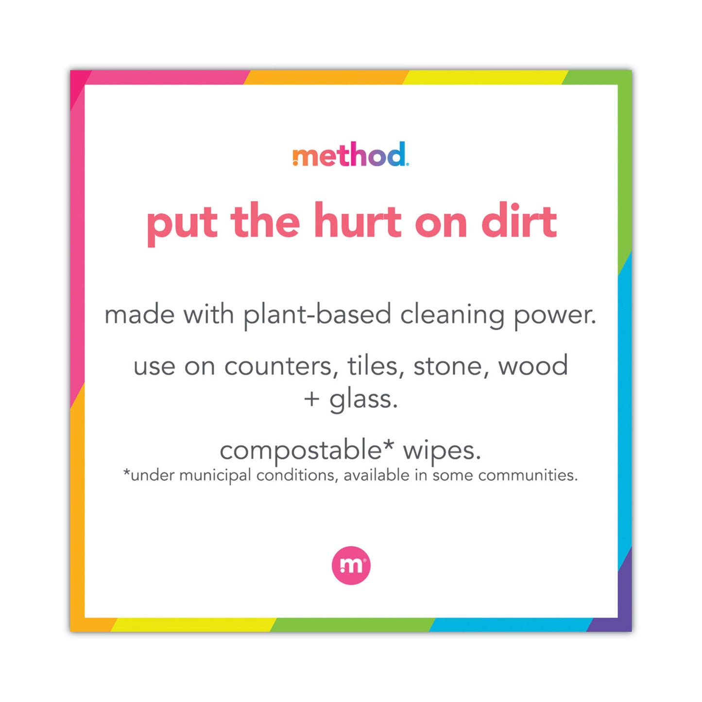 Method® All-Purpose Cleaner, Pink Grapefruit Scent, 28 oz Spray Bottle (MTH377544)