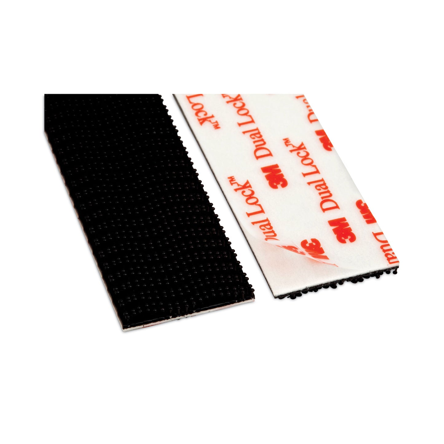Scotch® Heavy-Duty All-Weather Fasteners, 1" x 3", Black, 2/Pack (MMMRFD7091)