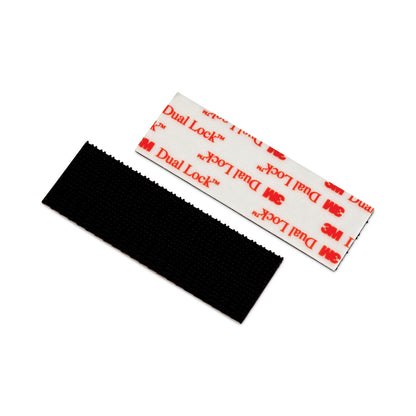 Scotch® Heavy-Duty All-Weather Fasteners, 1" x 3", Black, 2/Pack (MMMRFD7091)
