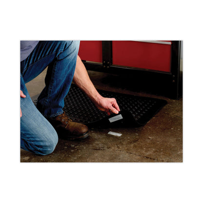 Scotch® Heavy-Duty All-Weather Fasteners, 1" x 3", Black, 2/Pack (MMMRFD7091)