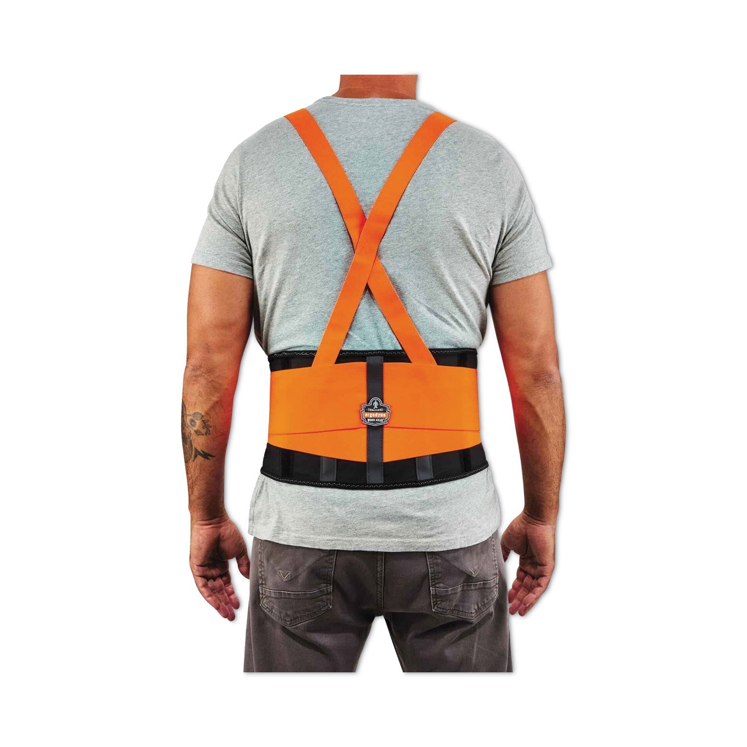 ergodyne-proflex-100hv-economy-hi-vis-spandex-back-support-brace-num-ego11882_2