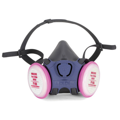 Moldex® P100 Pre-Assembled Half Mask Respirator, Gray, Medium (MLX7942)