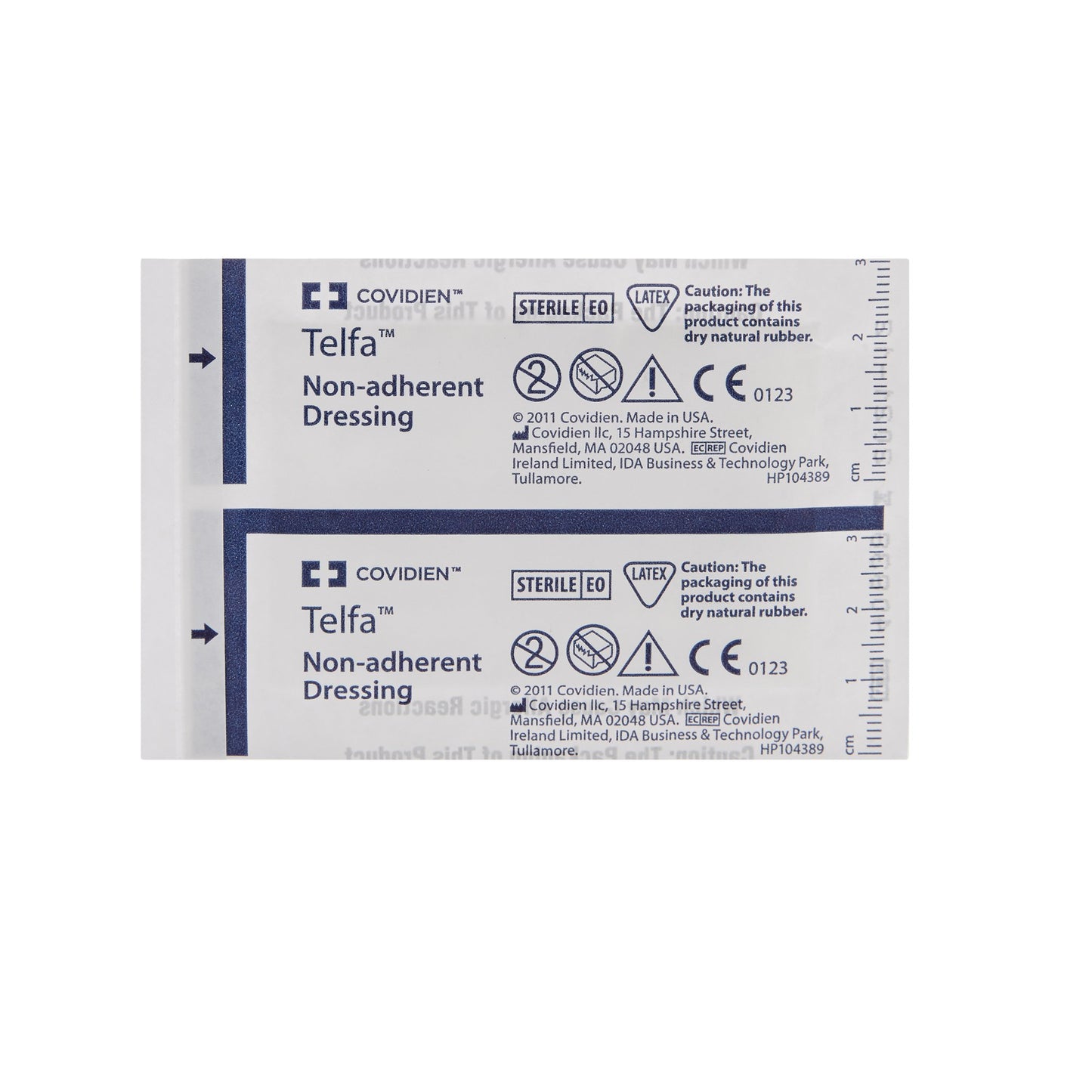 Telfa™ Ouchless Non-Adherent Dressing 2 X 3 Inch Sterile 1 per Pack (9962_CS)