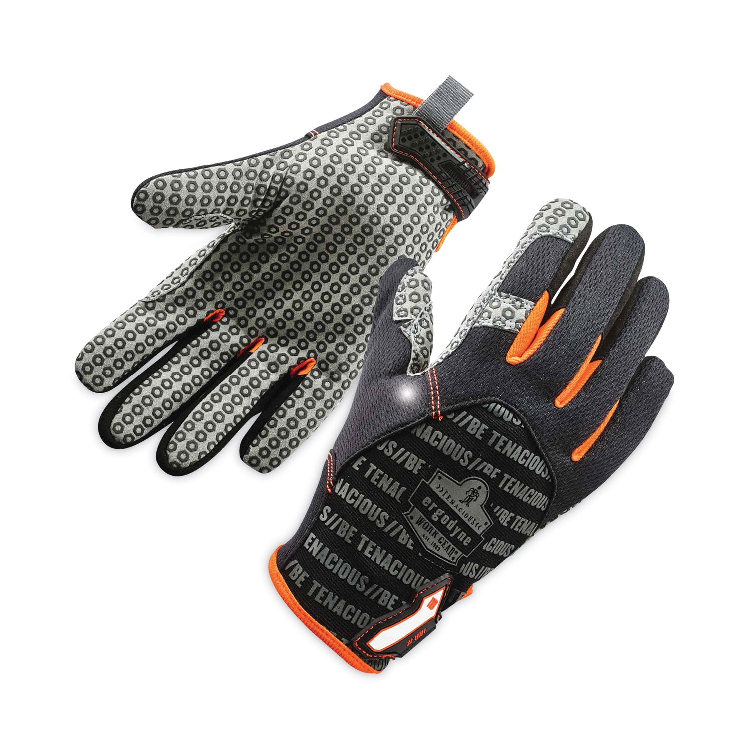 ergodyne® ProFlex 821 Smooth Surface Handling Gloves, Black, Medium, P ...