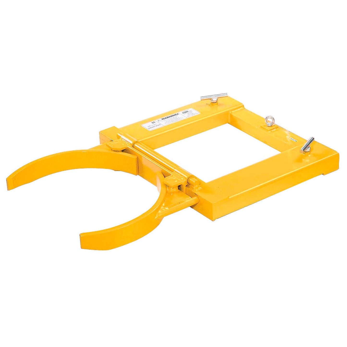 Global Industrial Single Fork Mounted Forklift Drum Gripper, 1500 Lb. Capacity (WB795332)