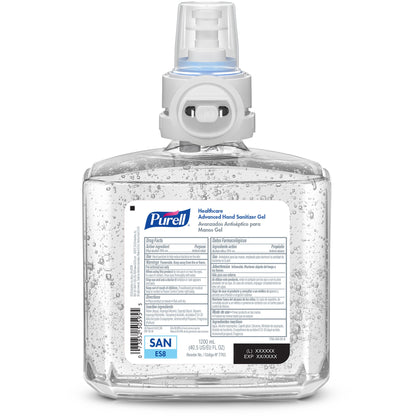 Purell® Healthcare Advanced Hand Sanitizer 1,200 mL Ethyl Alcohol Gel Dispenser Refill Bottle (1087442_CS)