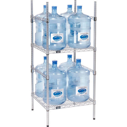 Nexel Nexel® 5 Gallon Water Bottle Storage Rack, 8 Bottle Capacity (WB797085)
