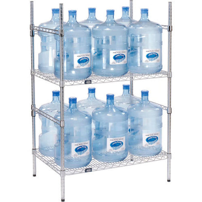 Nexel Nexel® 5 Gallon Water Bottle Storage Rack, 12 Bottle Capacity (WB797086)
