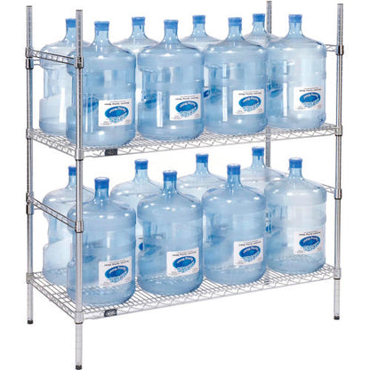 Nexel Nexel® 5 Gallon Water Bottle Storage Rack, 16 Bottle Capacity (WB797087)