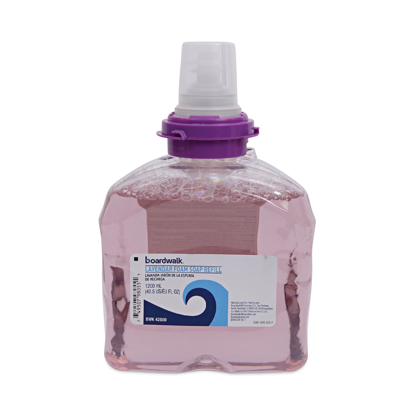 Boardwalk® Lavender Foam Soap Refill, Cranberry Scent, 1,200 mL, 2/Carton (BWK42500)