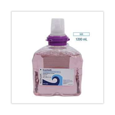Boardwalk® Lavender Foam Soap Refill, Cranberry Scent, 1,200 mL, 2/Carton (BWK42500)