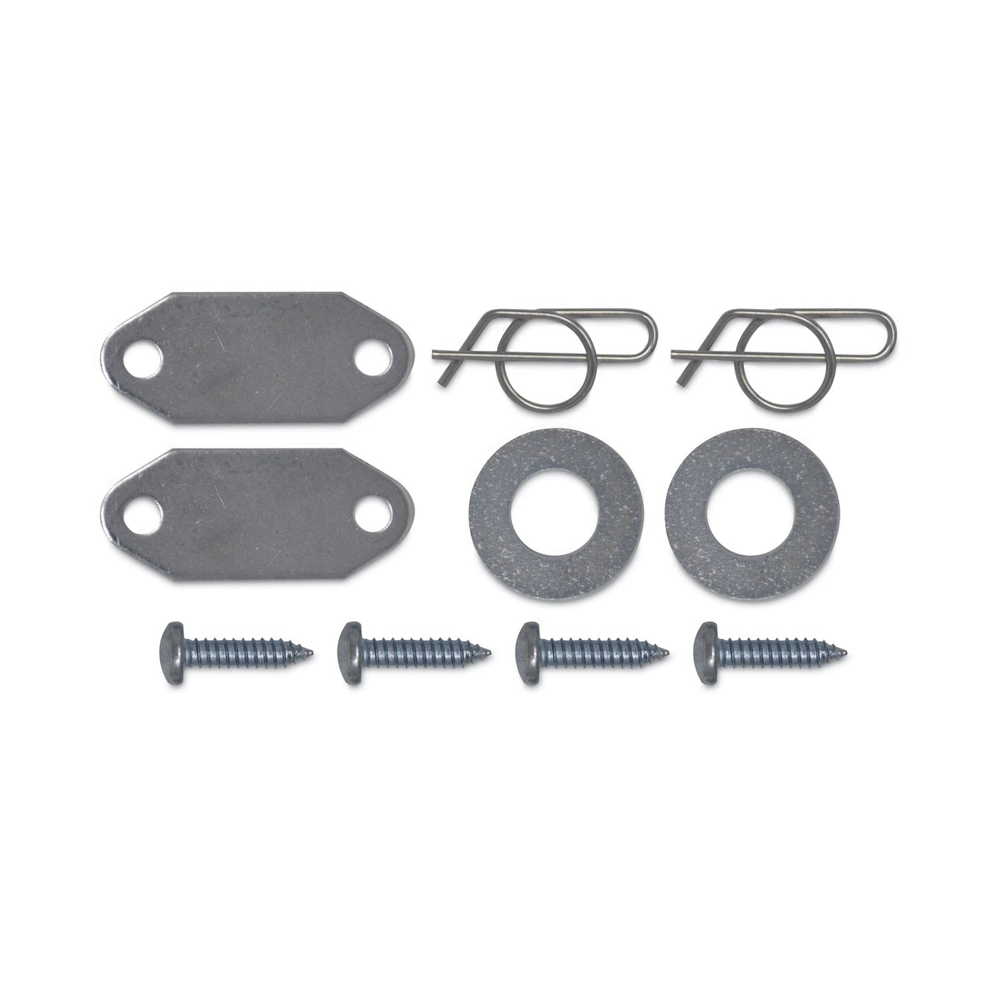 Rubbermaid® Commercial Mega BRUTE Waste Collector Replacement Axle Kit, Silver (SGS9W71L3)
