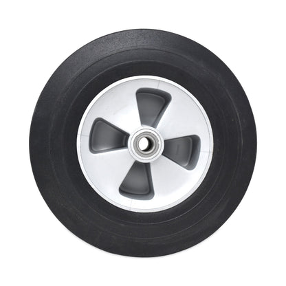 Rubbermaid® Commercial Tilt Truck Wheels, 500 lb Weight Capacity, 12" Wheel, Black (SGS1013L1)