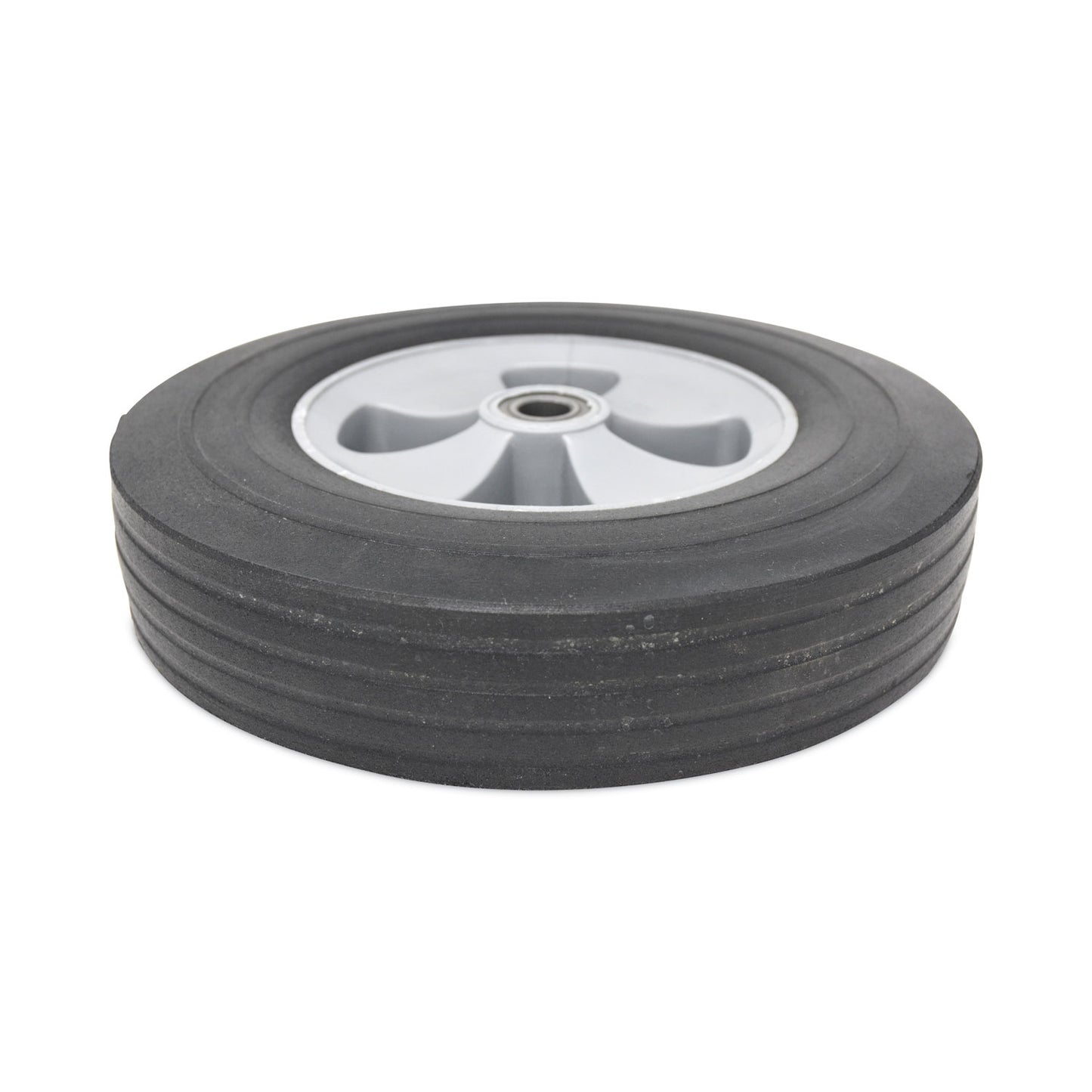 Rubbermaid® Commercial Tilt Truck Wheels, 500 lb Weight Capacity, 12" Wheel, Black (SGS1013L1)