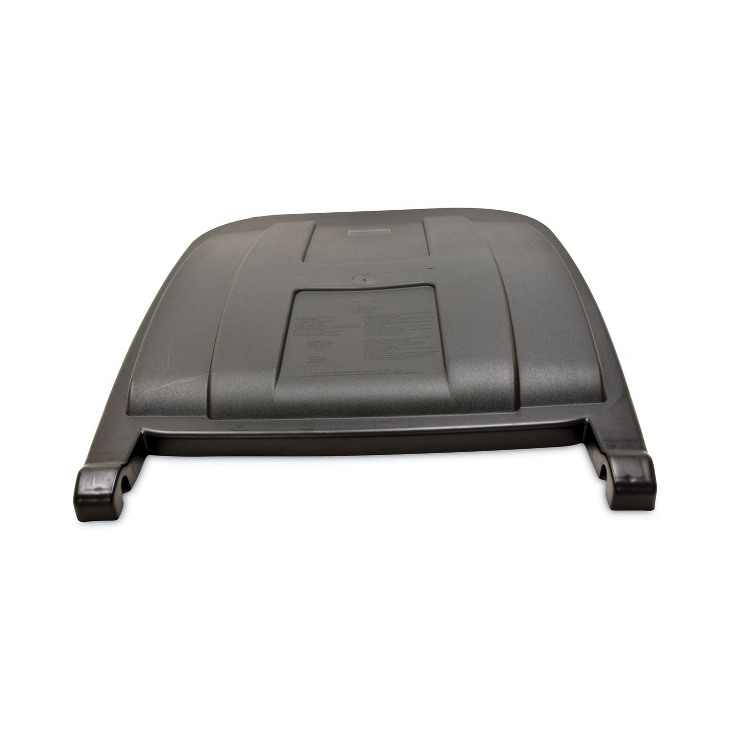 Rubbermaid® Commercial 50 Gallon Rollout Container Replacement Lid, 24 x 28.5 x 2.5, Black (SGSFG9W27L2BLA)