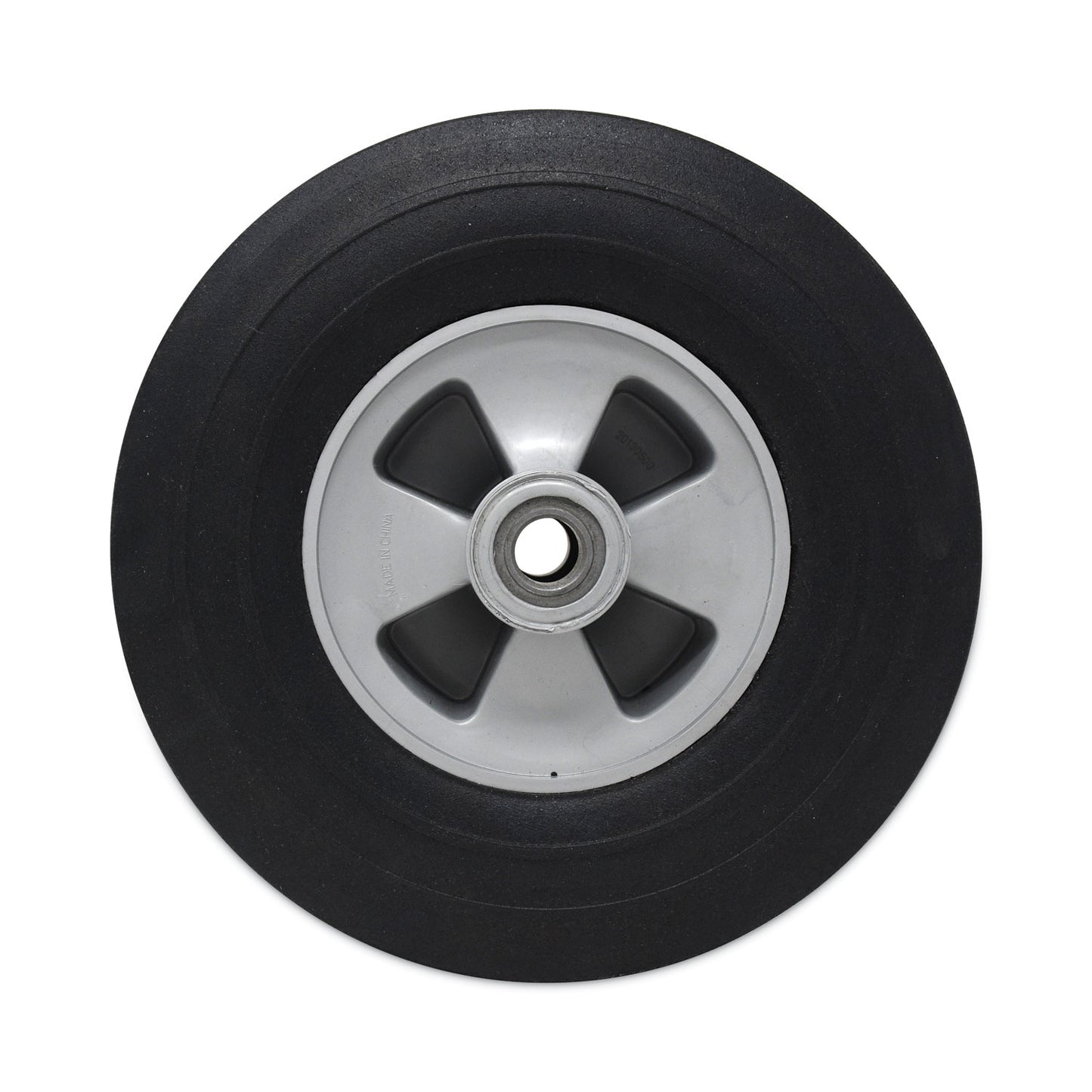 Rubbermaid® Commercial Tilt Truck Wheels, 650 lb Weight Capacity, 10" Wheel, Black (SGSFG1305L30000)