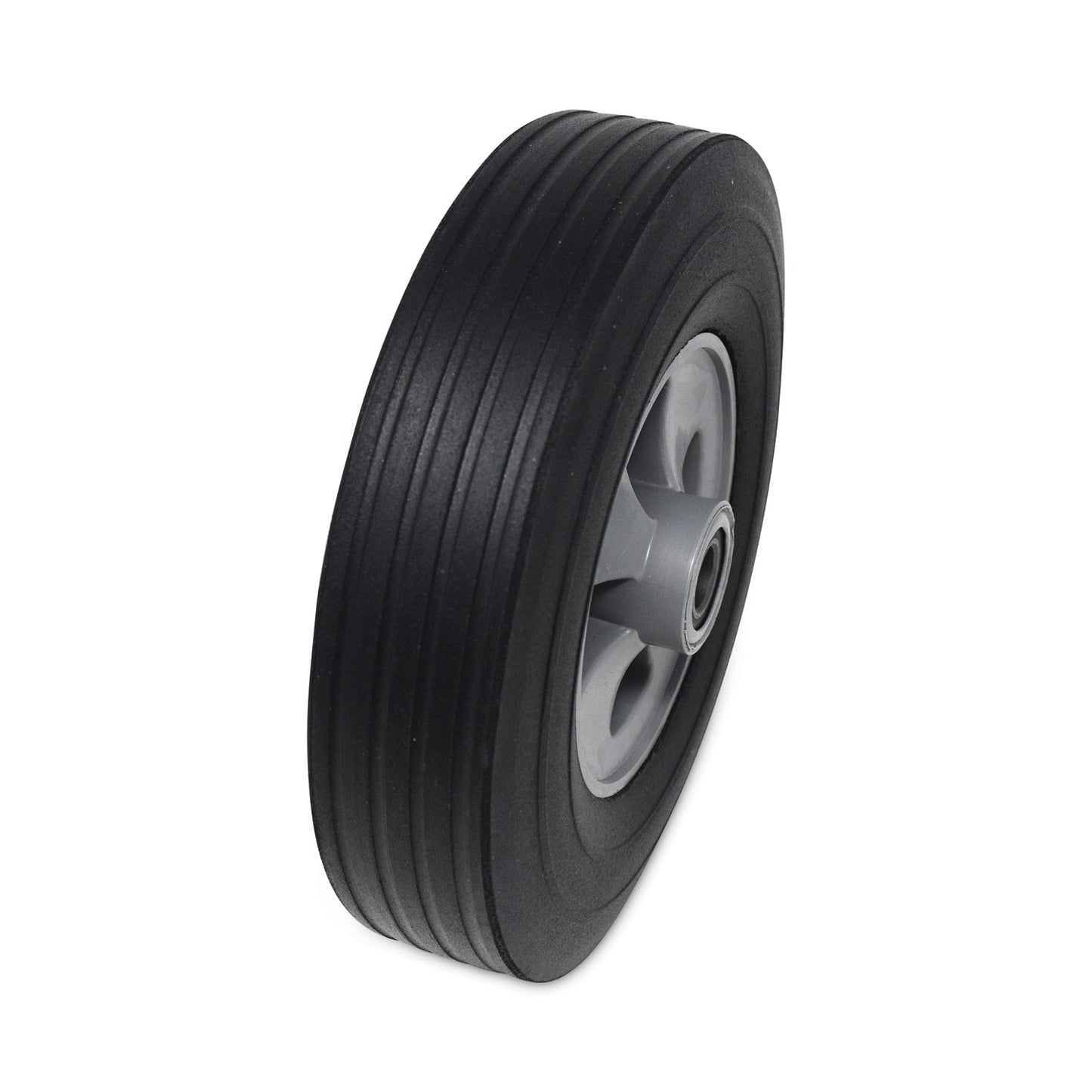 Rubbermaid® Commercial Tilt Truck Wheels, 650 lb Weight Capacity, 10" Wheel, Black (SGSFG1305L30000)