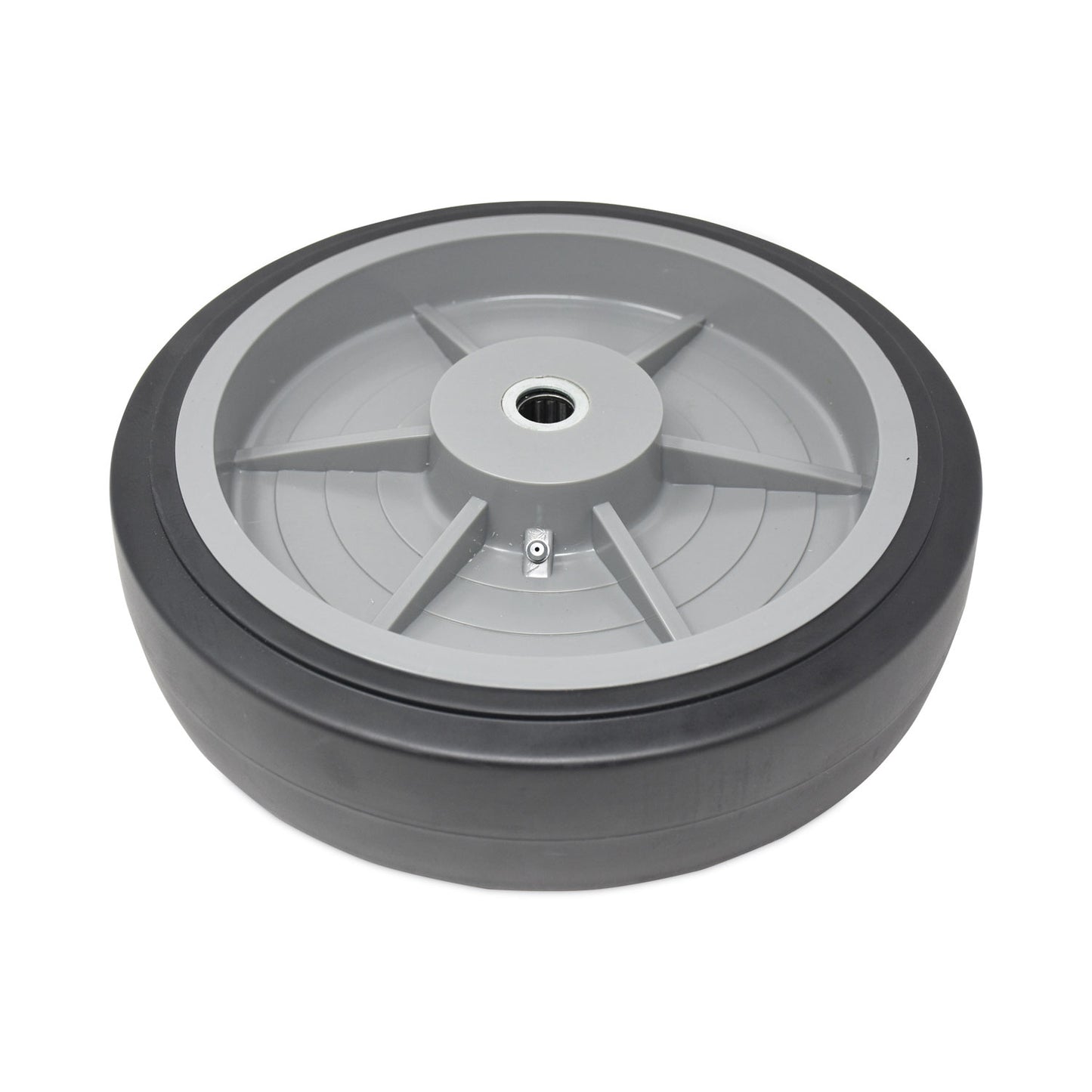 Rubbermaid® Commercial Tilt Truck Wheels, 850 lb Weight Capacity, 12" Wheel, Black (SGSFG1316L30000)
