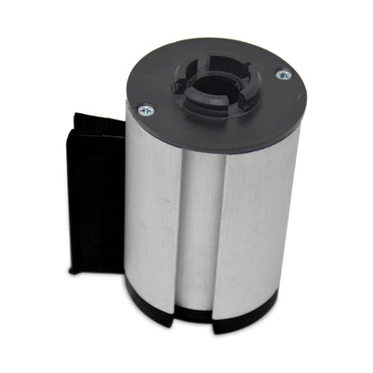 Rubbermaid® Commercial Cone Barricade System Replacement Belt Cassette, 7 ft, Yellow/Black/Silver (SGSFG6287L10000)