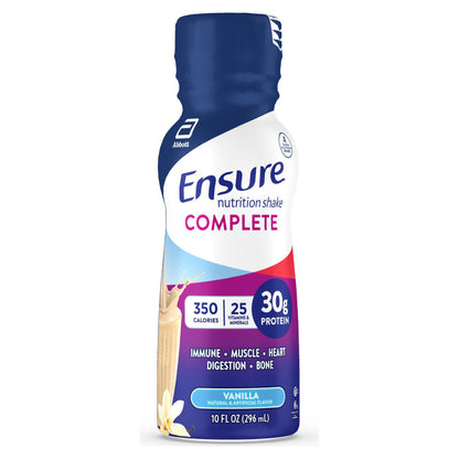 Ensure® Complete Oral Supplement Vanilla Flavor Liquid 10 oz. Bottle (1195719_BT)