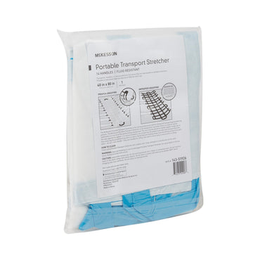 McKesson Transfer Sheet White 40 X 80 Inch 14 Handles (1160233_CS)
